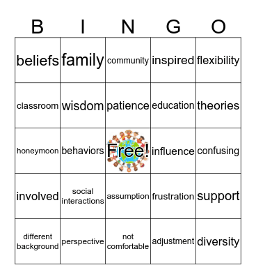 Culture SHOCKED Bingo Card