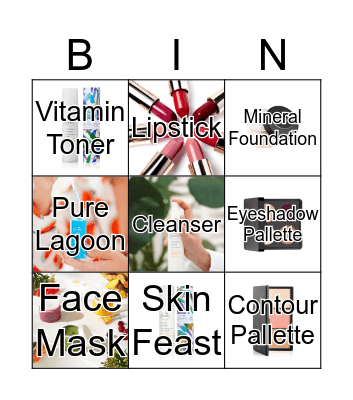 Tropic Bingo Card