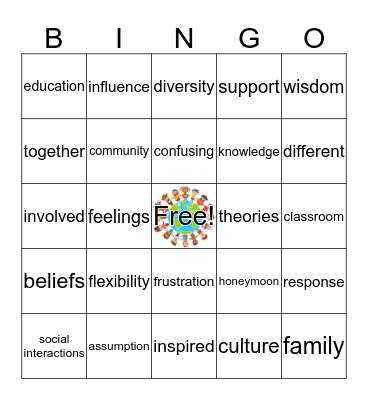 Culture SHOCKED Bingo Card