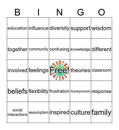 Culture SHOCKED Bingo Card