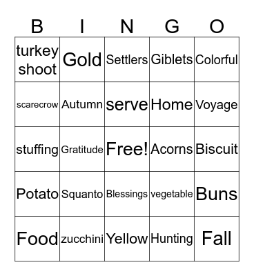 JOHNSON FAMILY Bingo Card