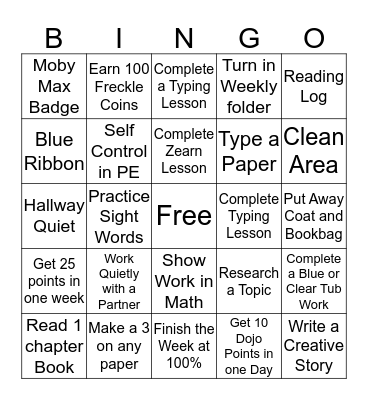 Khaleesi's Bingo Challenge Board Bingo Card