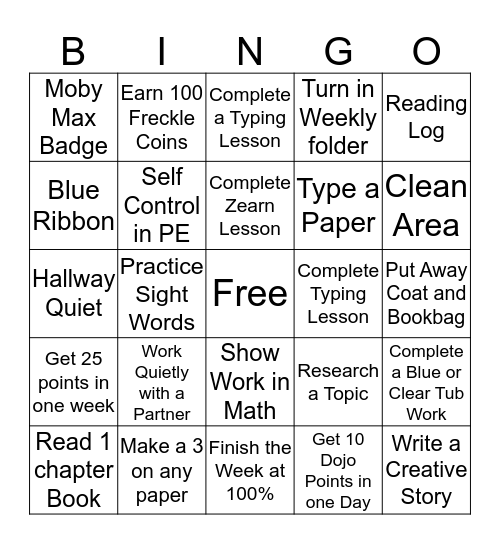 Khaleesi's Bingo Challenge Board Bingo Card