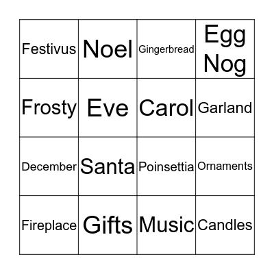 Veranova Bingo! Bingo Card