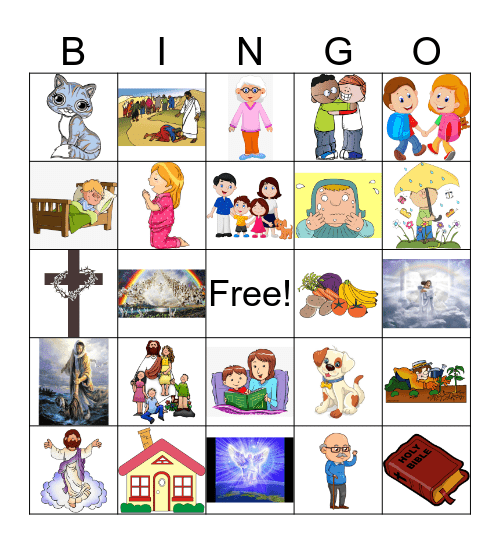 Thankful Bingo Card