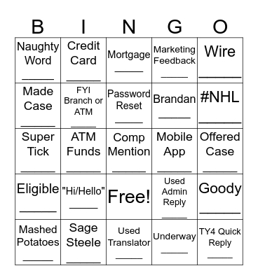 Thanksgiving Sprink-O Bingo Card