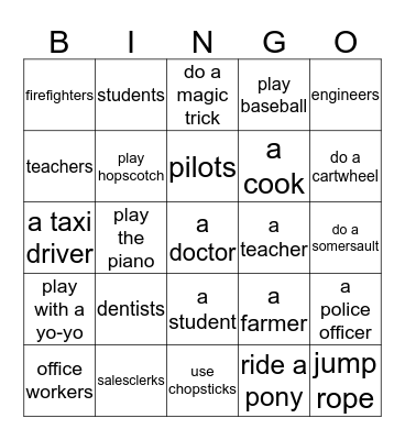 LG2 Bingo Card