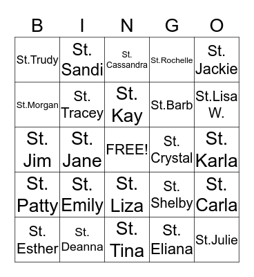 CHRISTMAS BINGO Card