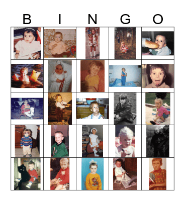 THE BAHLSEN FAMILY  Bingo Card