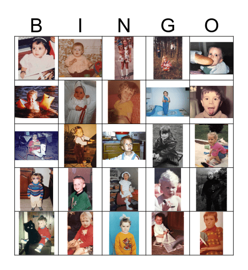 THE BAHLSEN FAMILY  Bingo Card