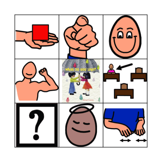 What Do You Like? Bingo Card