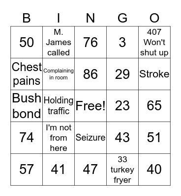 Thanksgiving Bingo  Bingo Card