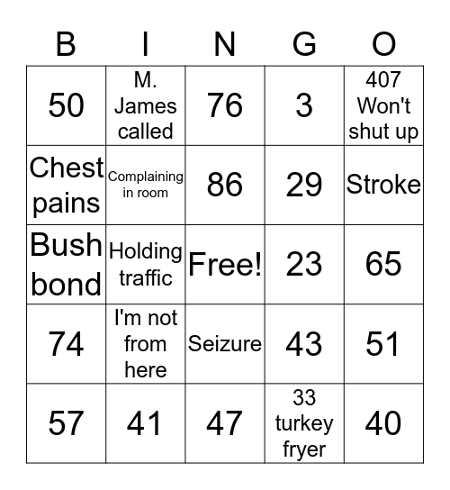 Thanksgiving Bingo  Bingo Card