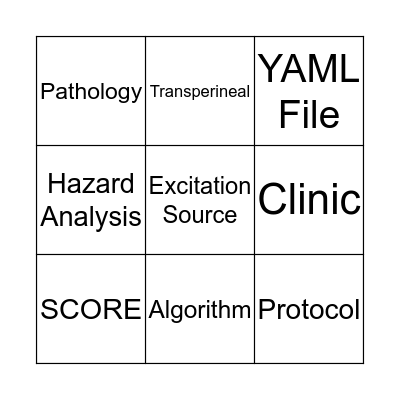 Biopsy Bingo Card