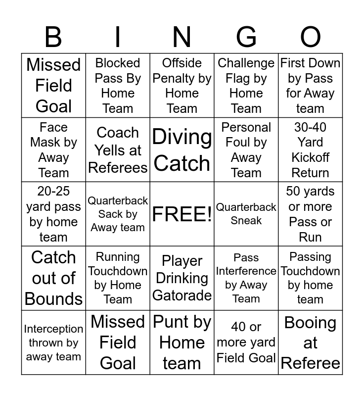 football-bingo-card