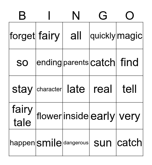 Cool Unit 2 Parts 1 and 2 Bingo Card