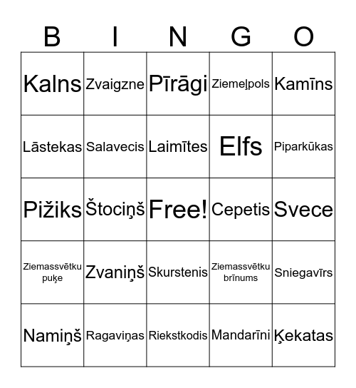 LDZ RSS Bingo Card