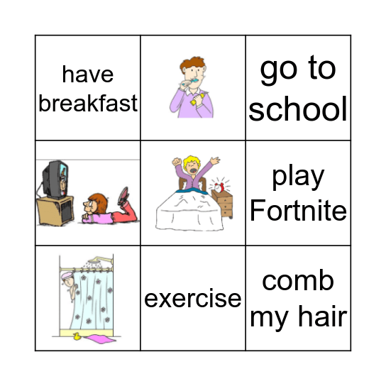 Bingo! Bingo Card