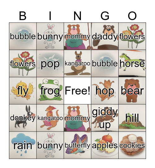 0a Bingo Card