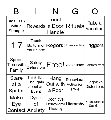 ERP Bingo Card