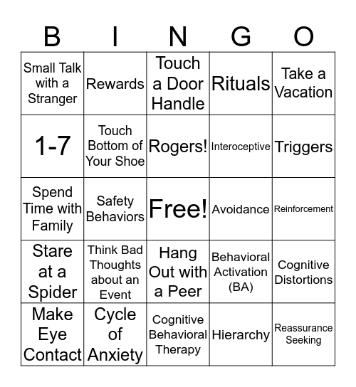 ERP Bingo Card