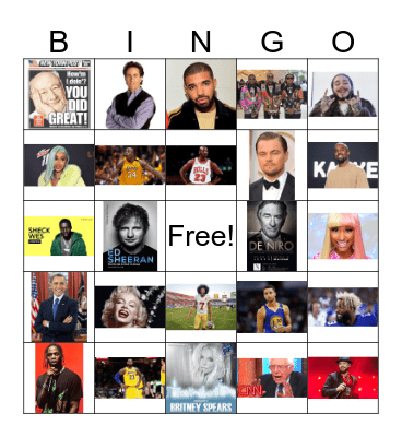 ST.GEORGE LIBRARY BINGO Card