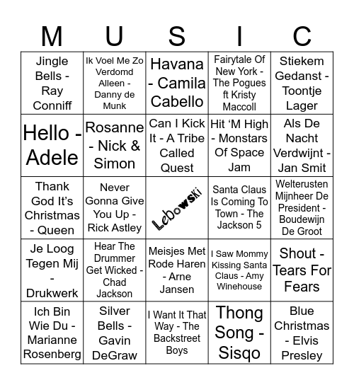 402 Bingo Card