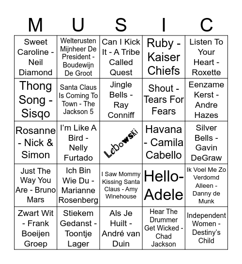 415 Bingo Card