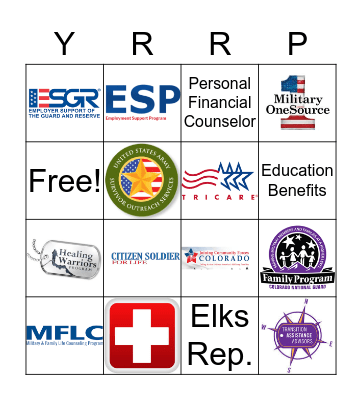 Community Partners BINGO Card