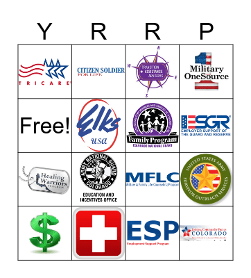 Community Partners BINGO Card