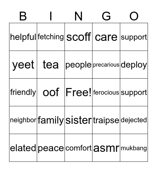 MA Community Day Bingo Card