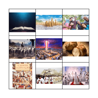 Images of the Church Bingo Card