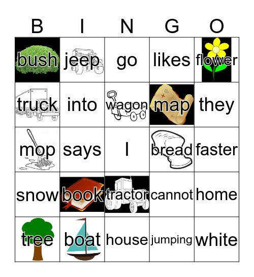 Wordlist 11 Bingo Card