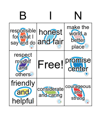 Daisy Patches BINGO Card