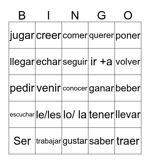 exam jam  Bingo Card