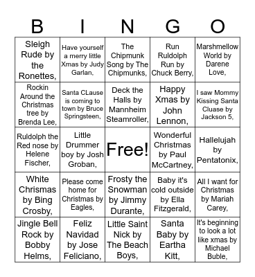 PCCRI BINGO! Bingo Card
