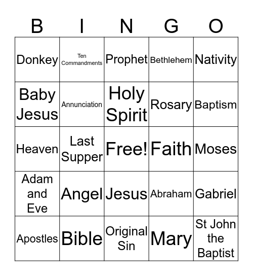 Bingo Fifth Grade Bingo Card