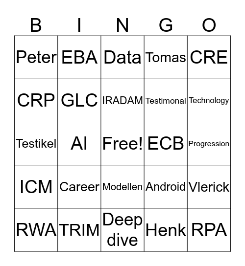 DISCOVER BINGO Card