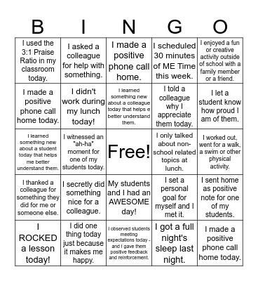 HED in DECEMBER Bingo Card