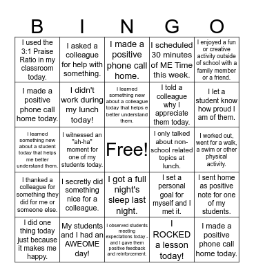 HED in DECEMBER Bingo Card