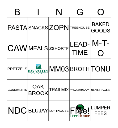 CUSTOMER SERVICE Bingo Card