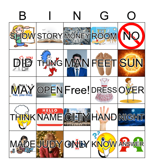 December Bingo Card