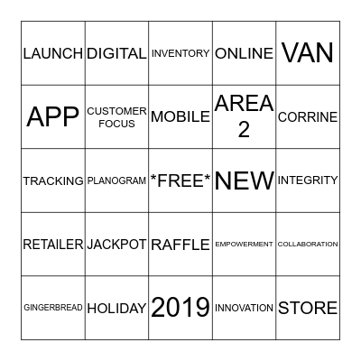LOTTERY LINGO BINGO Card