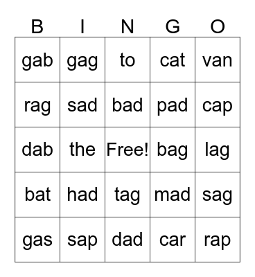 Unit 4 Jewel Box Bingo Card