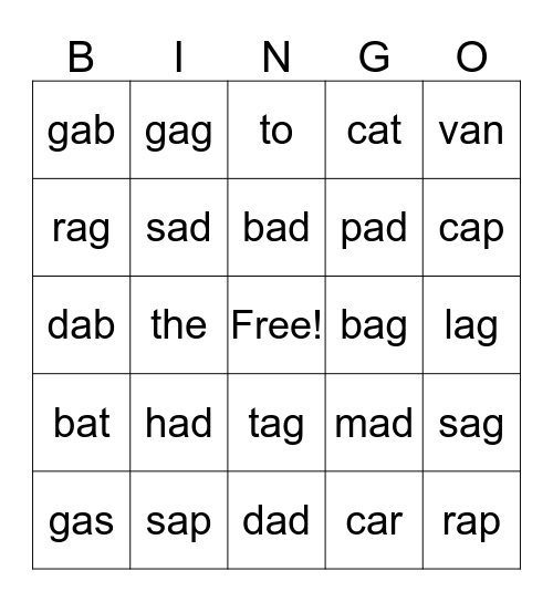 Unit 4 Jewel Box Bingo Card