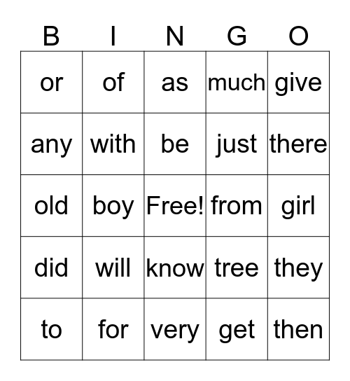 List 7,8,9 Bingo Card