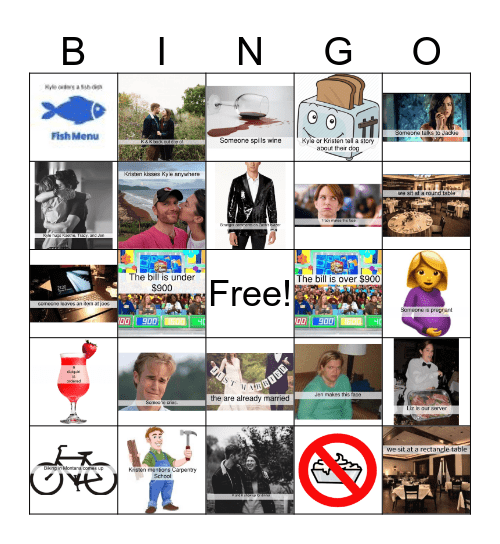 St. Joe's Day BINGO Card