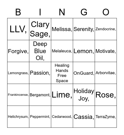doBINGO Card