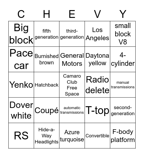 Merry Christmas! Bingo Card