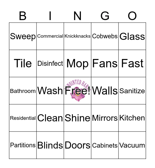 Annointed Hands BINGO  Bingo Card